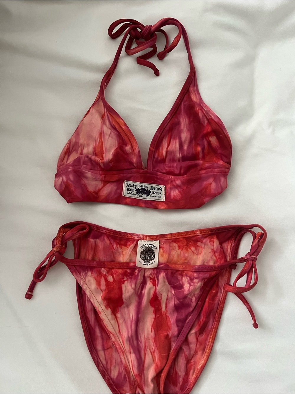 Lucky Brand Red Bikini
